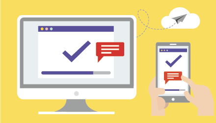 We are fully online based