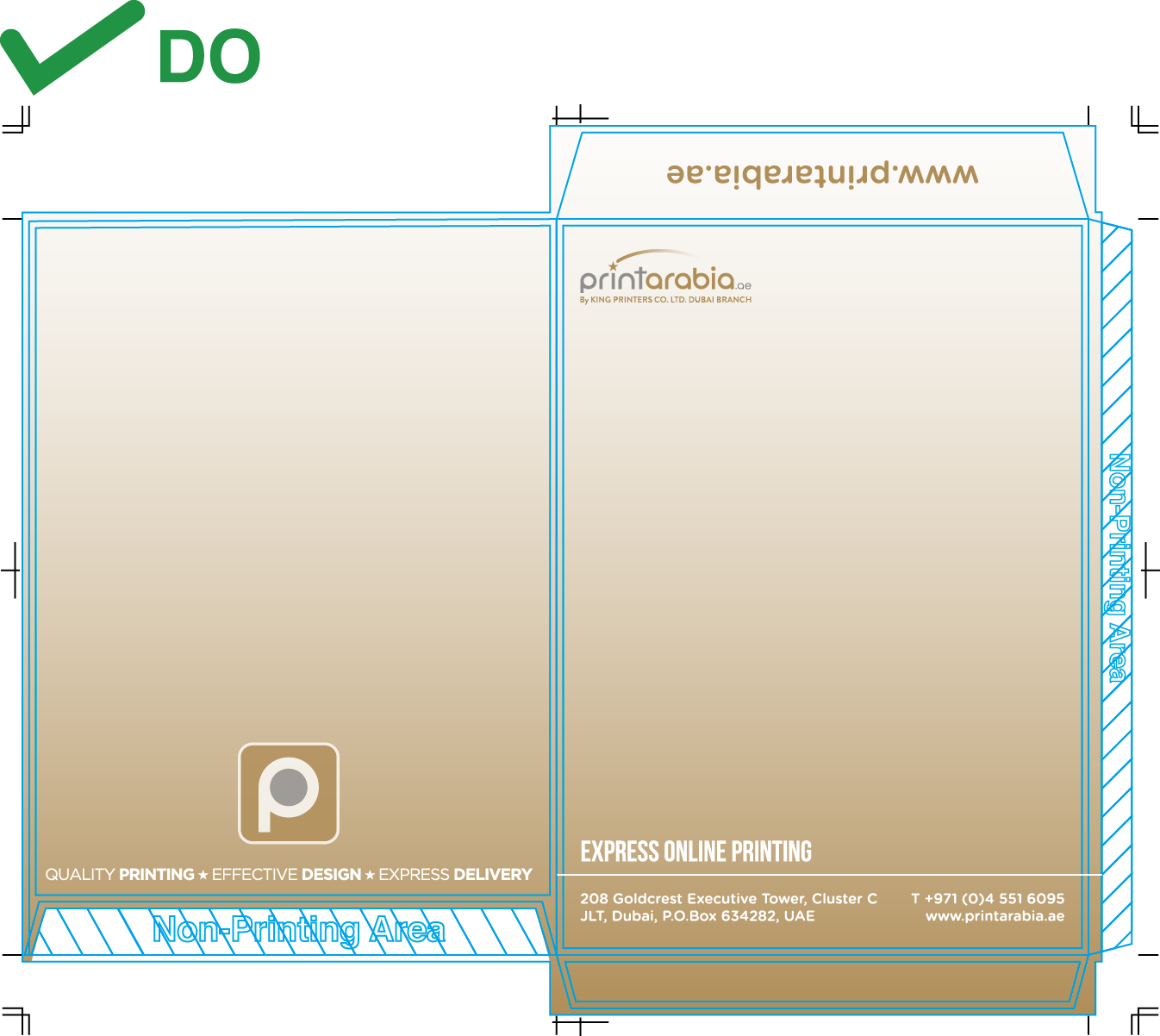 Custom Envelopes - Do's and Don'ts when laying out your design 04 Image