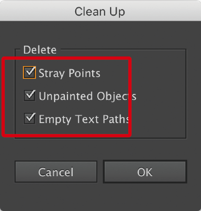 Stray Points - Cleaning up your stray points